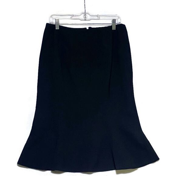 Shape FX A-Line Skirt Women's Size 12 Black Knee Length Lycra New w/Tags - Picture 2 of 9